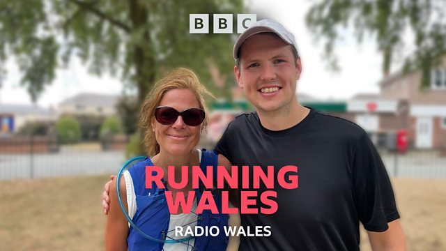 Running Wales with Ben Sheppard for BBC Radio Wales